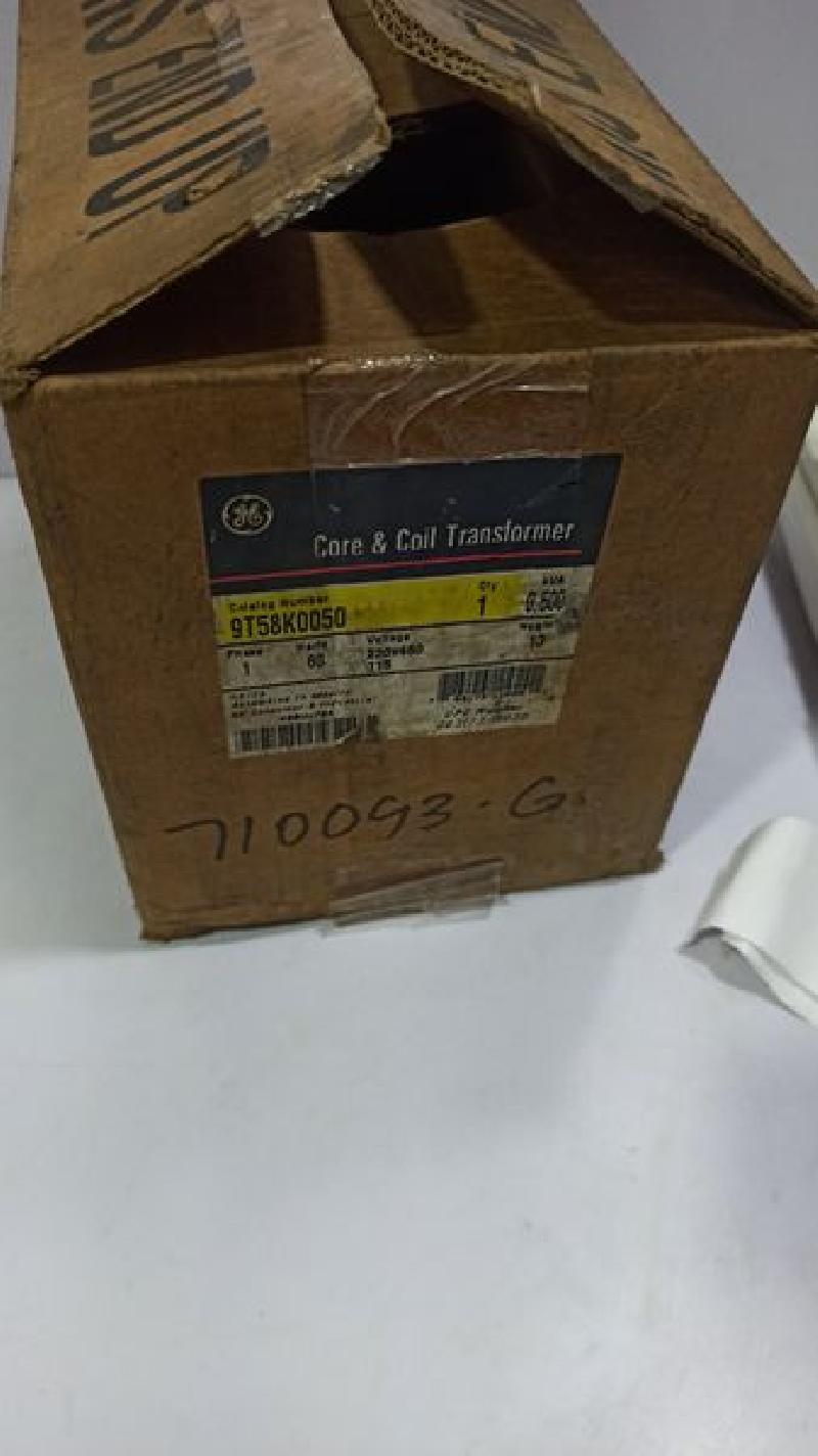 GE 9T58K0050 Core & Coil Transformer 0.5KVA 240X480-120V 1PH 60HZ