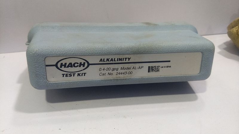 Hach Test Kit 24443-00 Alkalinity0.4-20 gpg Model AL-AP Expired