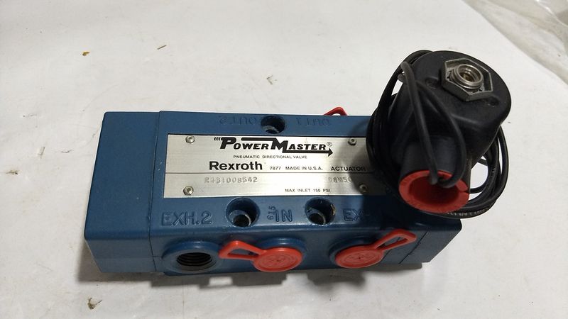 Rexroth R431008542 Actuator Power Master Pneumatic Directional Valve