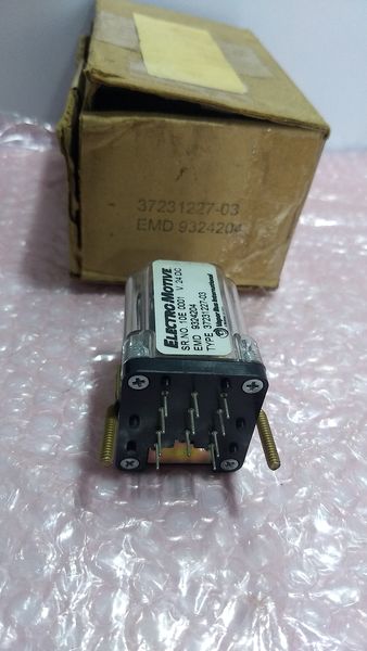 Electromotive Relay EMD 9324204 - Type 37231227-03 Vapor Bus International