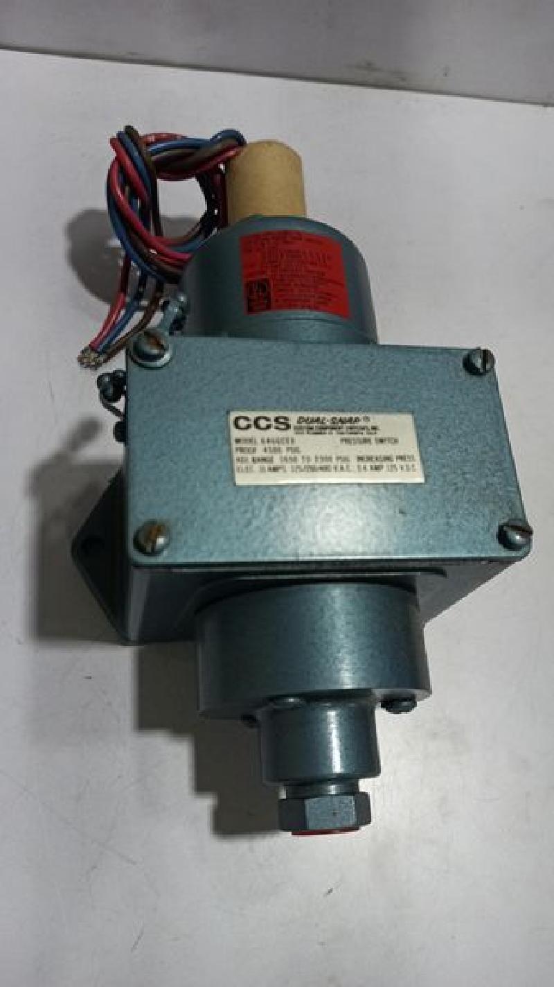 CCS Dual-Snap 646GCE8 Pressure Switch Proof 4500 PSIG