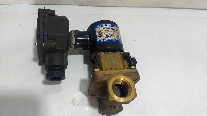 Keihin JDSPE5-15WLMF Solenoid Valve 100V 50/60HZ 15A 0-0.6MPa