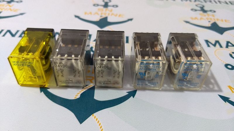 OMRON MY4N - 2pc Airomat HC4D-H-DC24 -2 pc - Nais HC4E-H-DC12V 1pc - 5pcs lot