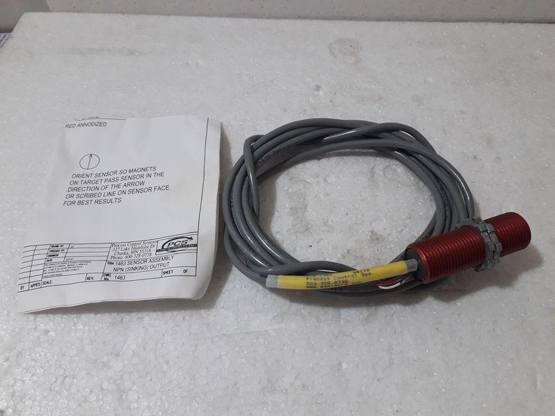 PCS 1463 Sensor Process Control System Sensor Head With 10Ft Cable