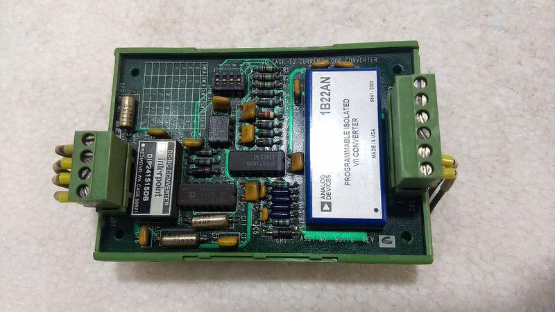 Pheonix Klemmen UM - Assembly No. 93110 Rev Voltage To Current Loop Converter