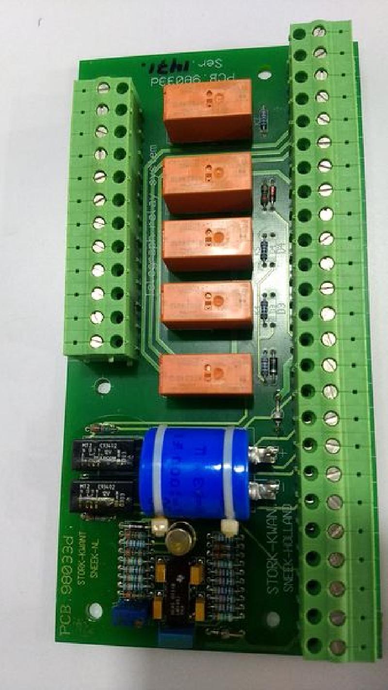 Stork-Kwant Sneek-NL PCB 98033D Telegraph Relay System - Alarm Propulsion Contrl