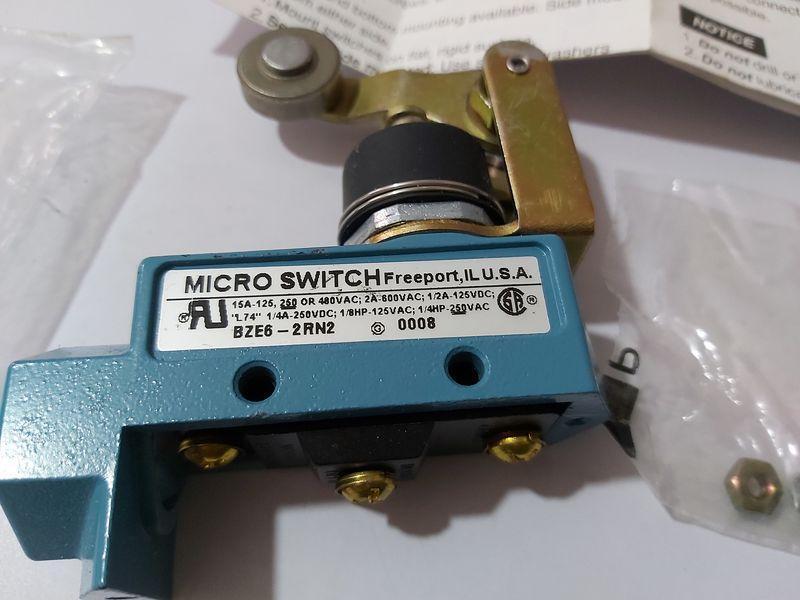 HONEYWELL MICRO SWITCH BZE6-2RN2 LIMIT SWITCH