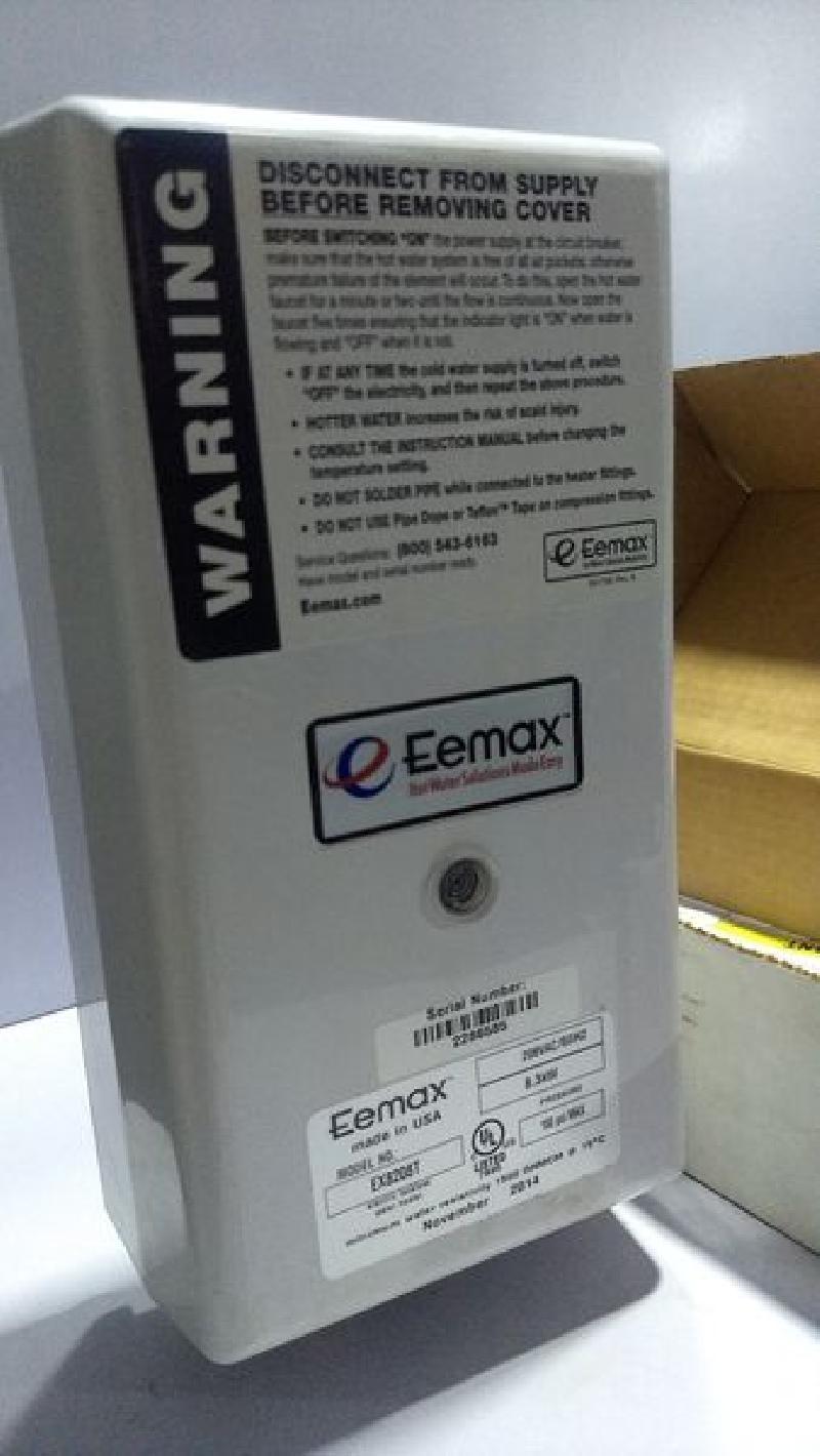 Enemax EX8208T Water Heater 208VAC / 60HZ 8.3kW - 150 psi Max / 1500 OHMCM @ 15C