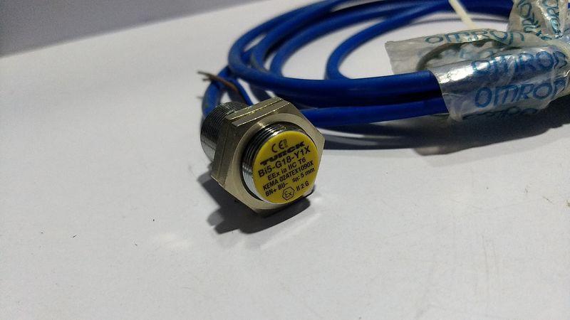 Omron Sensor TURCK Bi5-G18-Y1X - EEx ia IIC T6 - Kema 02ATEX1090X BN+ BN- sn:5mm