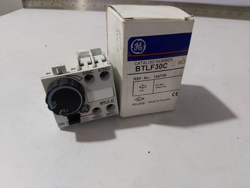 GE BTLF30C MOD-1 RELAY PNEUMATIC TIMER