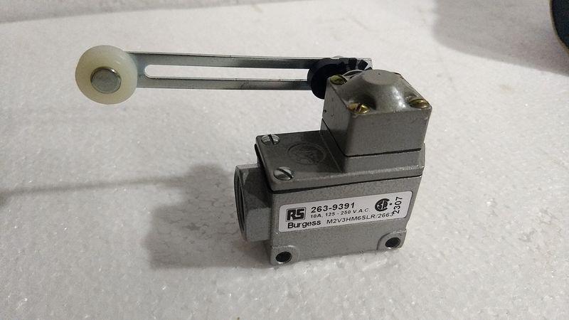 Burgess Limit Switch M2V3HM6SLR/2663 10A 125-250 VAC RS - 263-9391