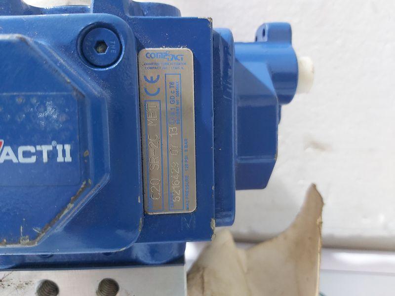 COMPACT II C20 SR-2C MET BA0055758 BALL VALVE 2/2 WITH SINGLE ACTING ACTUATOR