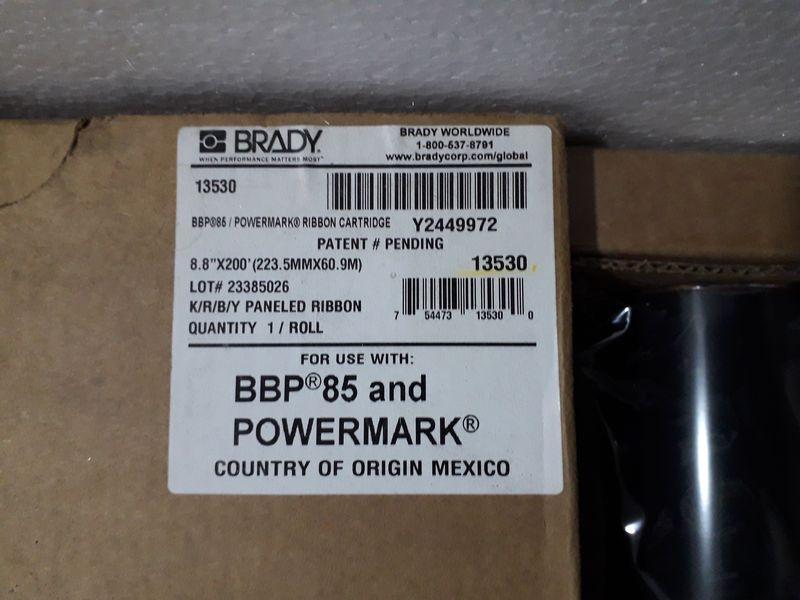 Brady 13530 PowerMark 200' Length x 8.8