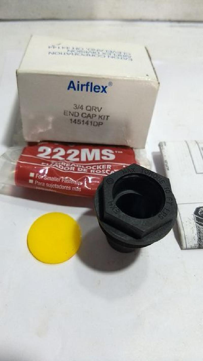 Eaton Airflex 3/4 QRV End Cap Nut 145141DP - 2 pc lot