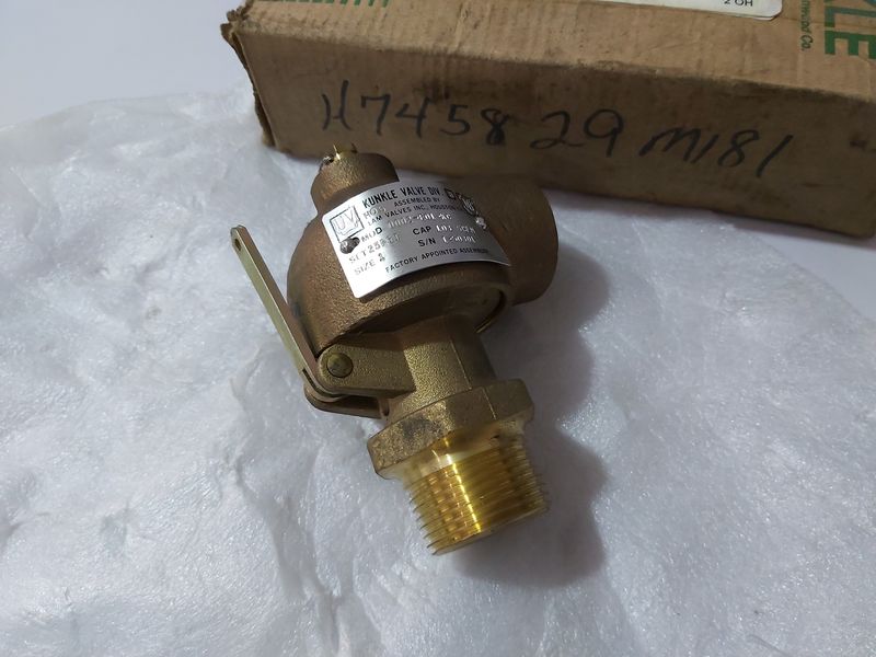 KUNKLE 0002-E01-KC RELIEF VALVE 1