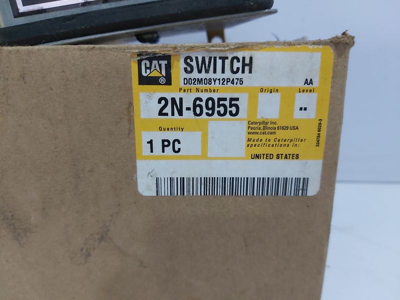 CATERPILLAR 2N6955 CONTROLLED POWER M-10C PRESSURE SWITCH CAT 2N-6955