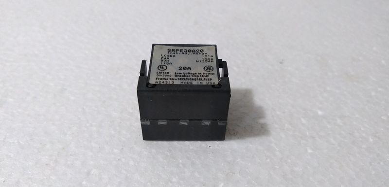 GE SRPE30A20 BREAKER TRIP UNIT