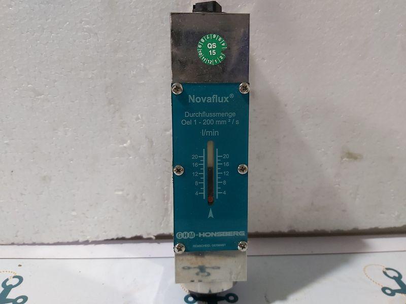 GHM HONSBERG NOVAFLUX NJV-020GM020 OIL FLOW INDICATOR SWITCH