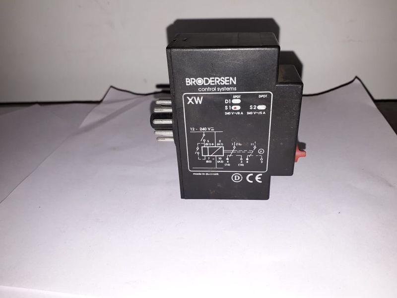 BRODERSEN UNIC XW CONTROL SYSTEM RELAY