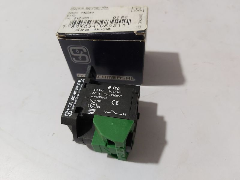 ACE SCHMERSAL E110 CONTACT BLOCK