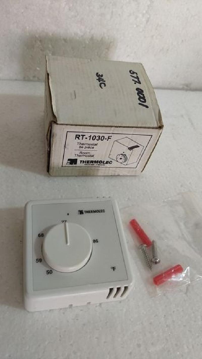 THERMOLEC RT-1030-C THERMOSTAT, 1 ROOM TEMPERATURE CONTROL