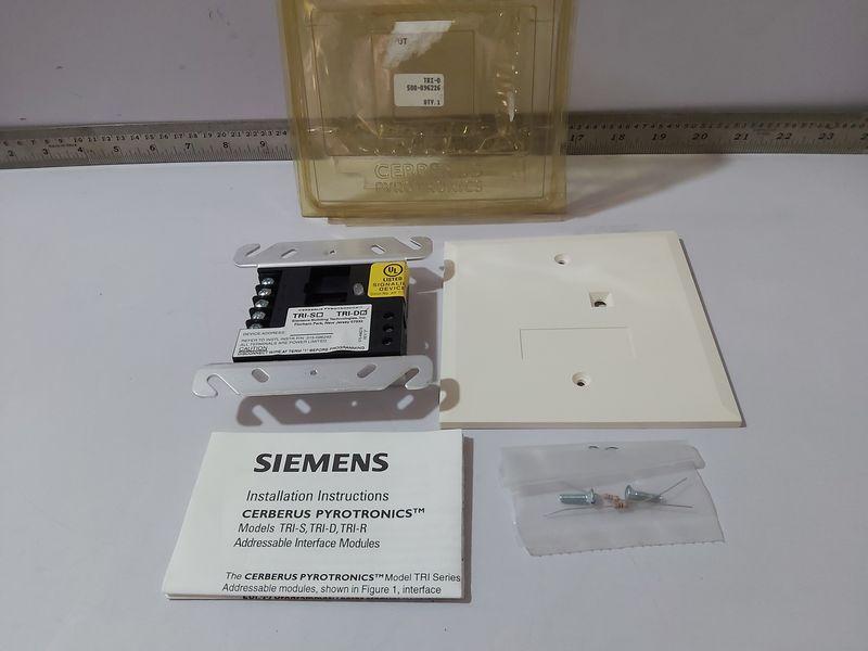 SIEMENS TRI-D ADDRESSABLE INTERFACE MODULE TRID 500-896226