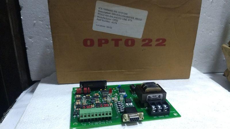 OPTO22 Driver Converter AC7A - RS232-RS422/485 Balanced Line.Sta.