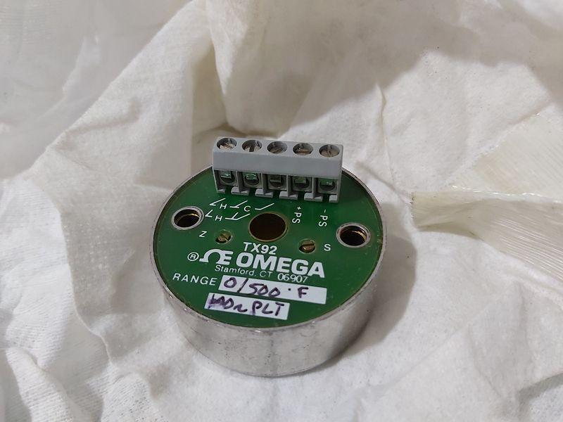 OMEGA TX92 TEMPERATURE TRANSMITTER HYDRILL P/N-AC801