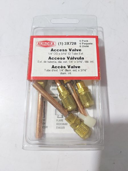 AURORA 3X728 ACCESS VALVE 1/8