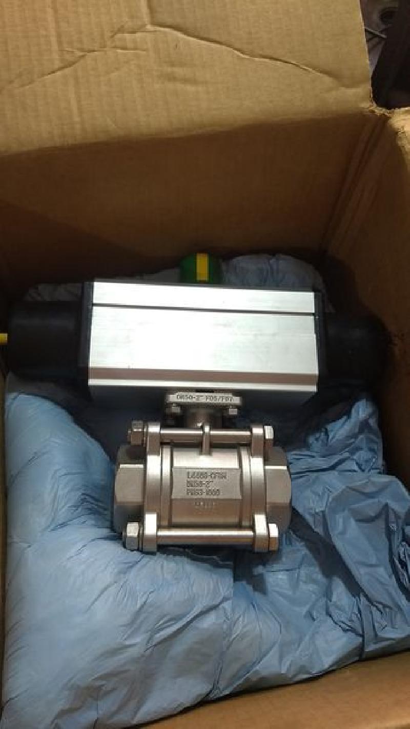 Hydac Actuator 2083108 - KHL-2NPT-3333-NC with Ball Valve DN50-2