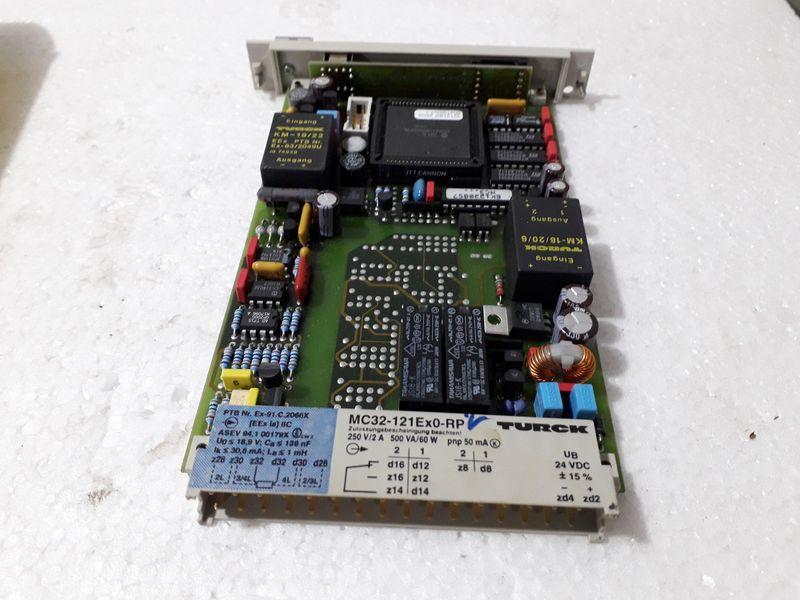 TURCK MC32-121EX0-RP MULTICART ALARM F/COOLING SYS MC3210000241MC113A 12R9M