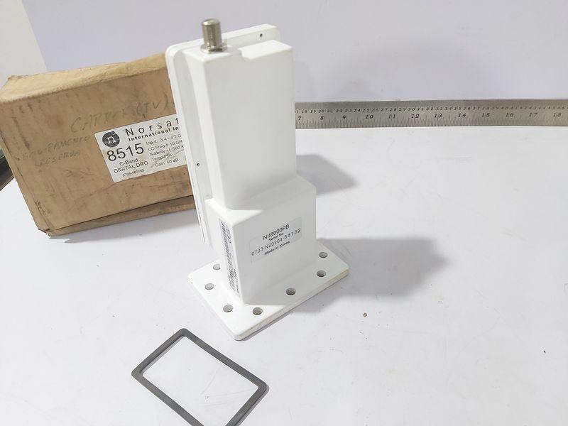 NORSAT 8515 C-BAND DIGITAL DRO 3.4-4.2 GHZ LO FREQ:5.15 GHZ GAIN 60DB