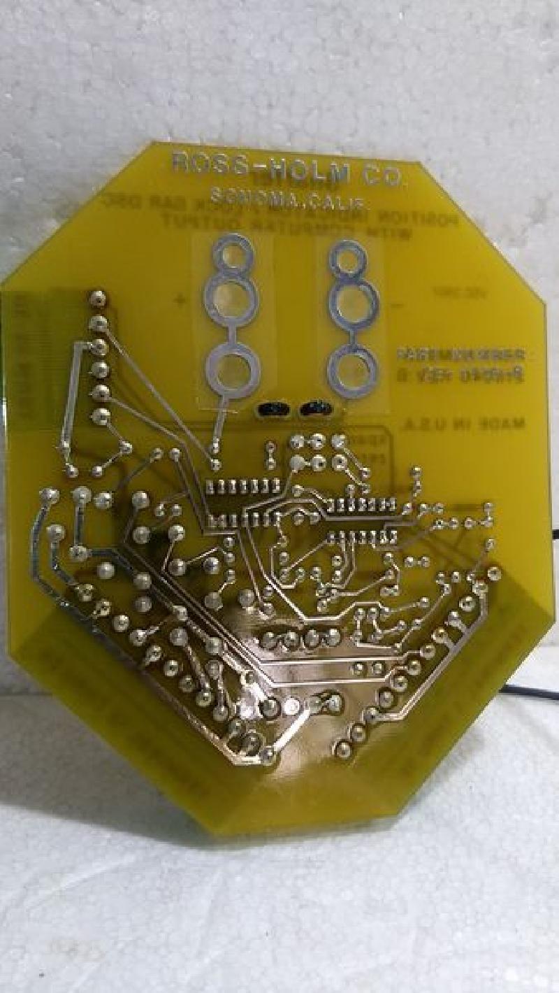 Ross-Holm Co. PCB CE-1726-B - Shaffer Position Indicator / Lock Bar DSC 218046 B