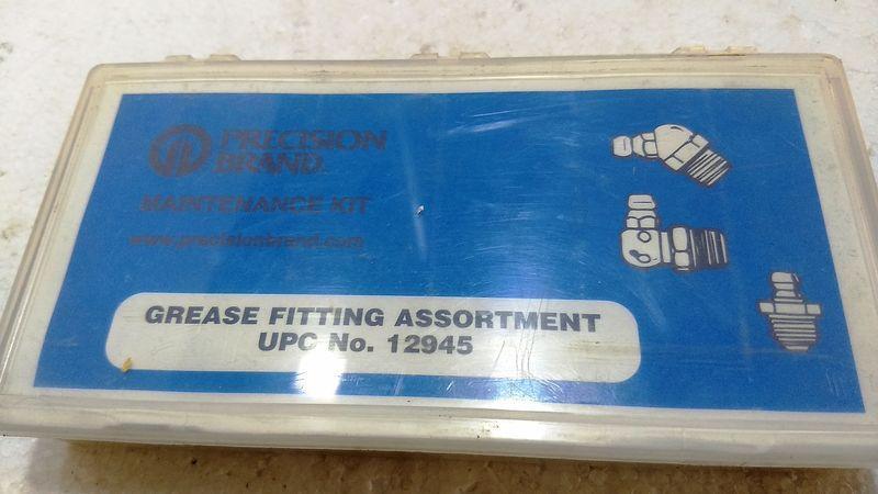 Precision Brand Maintenance Kit - Grease Fitting Assortment UPC# 12945 - 74pcs