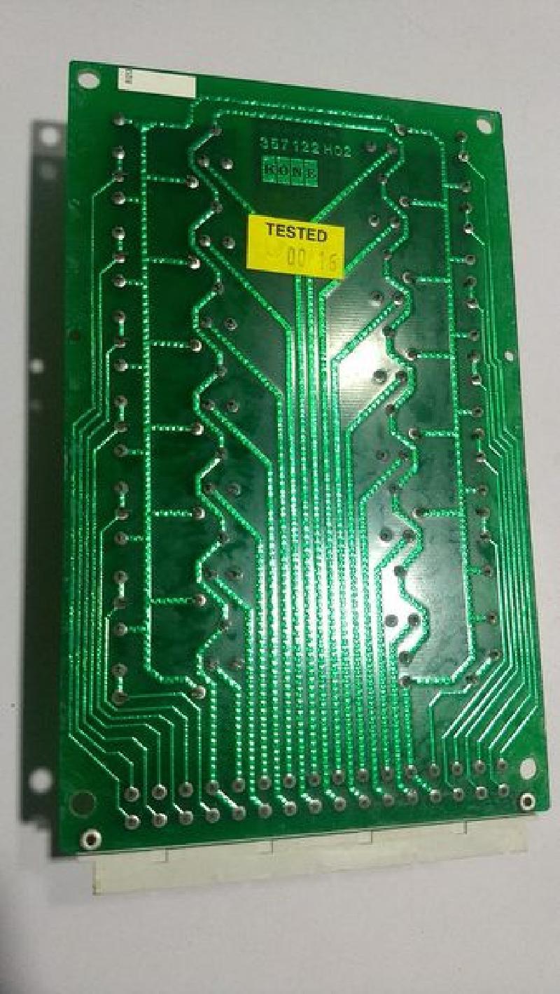 Kone PCB 357122H02 - Chopper Board - UPS - 375405G02 Rev 0.0 - 14 Schrack Relays