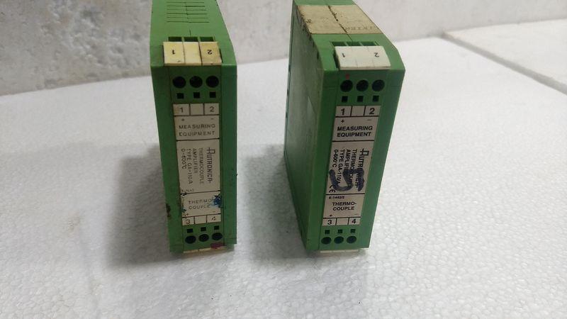 AUTRONICA THERMOCOUPLE AMPLIFIER GA-110/A 0-600 deg C - 2pcs