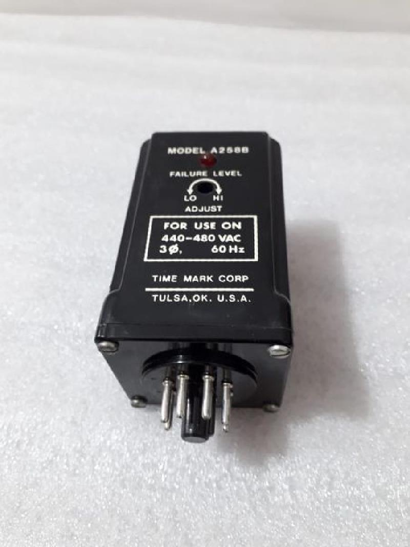 TIME MARK A258B 3 PHASE POWER MONITOR 8 PIN RELAY