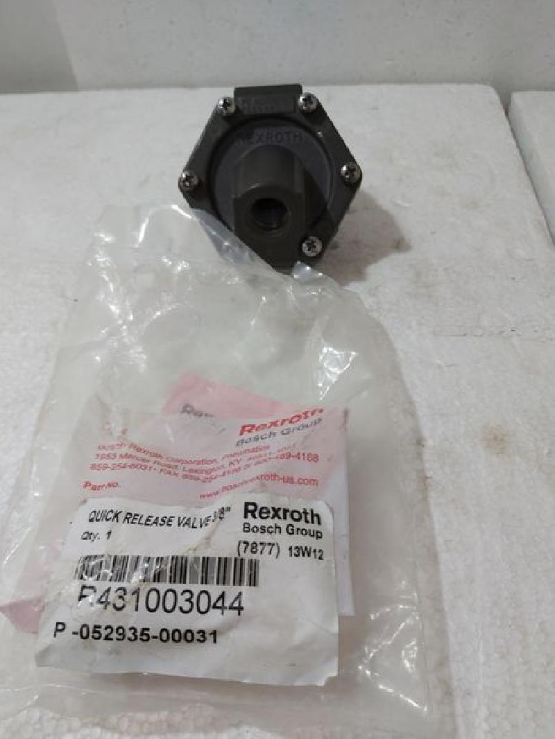 REXROTH R431003038 P-052935-00002 QUICK RELEASE VALVE 1/4