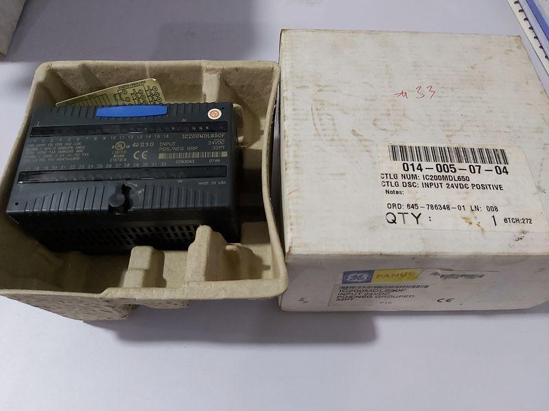 GE FANUC IC200MDL750G OUTPUT 12/24VDC POS LOGIC GROUPED 5A 32PT