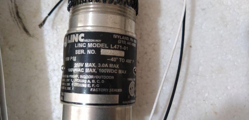 Linc L471-01 Level Control Flot Switch 1500psi -40to 400f