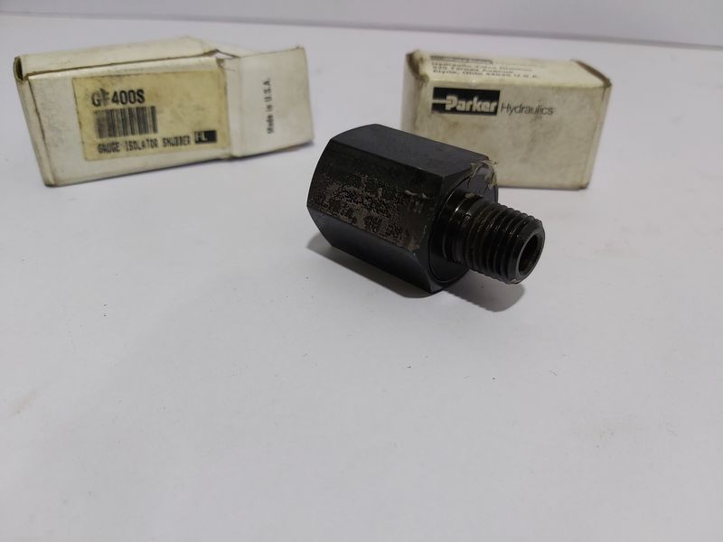 PARKER GF400S GAUGE ISOLATOR SNUBBER 2-PCS LOT SALE