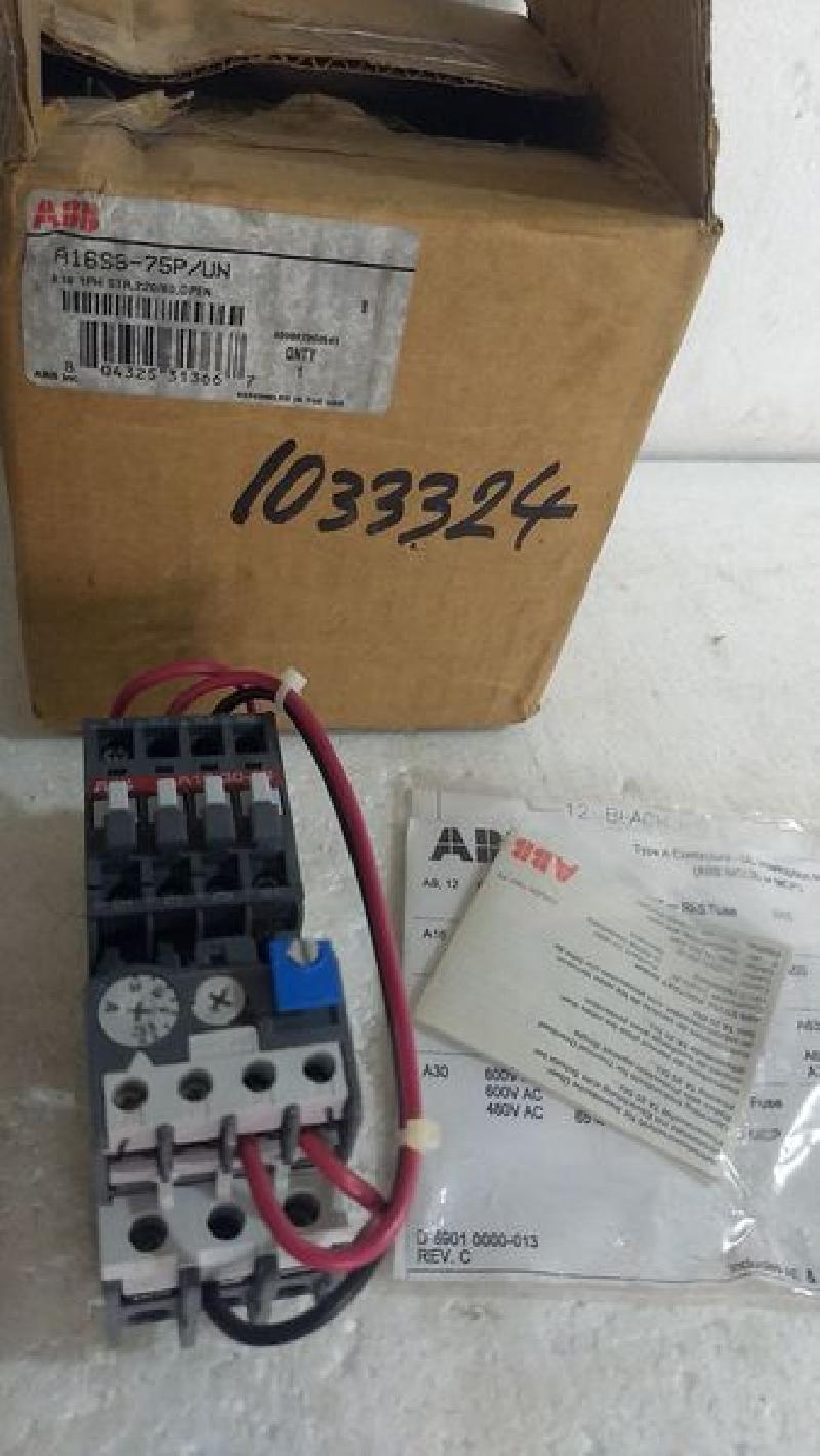 ABB A16-30-10 Motor Starter with TA25DU Overload