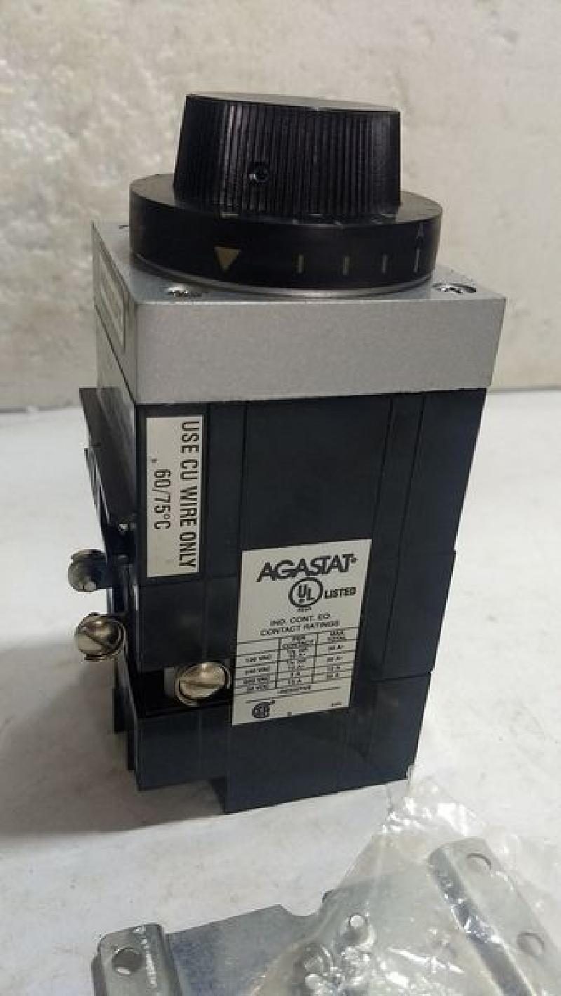 Agastat 7014AC 120V 60HZ Time 2-20 Sec.Time Delay Relay