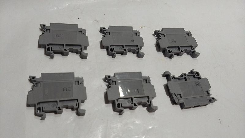 ABB ENTRELEC Fuse 6.3 A Maxi Terminal Block - 6 pc lot