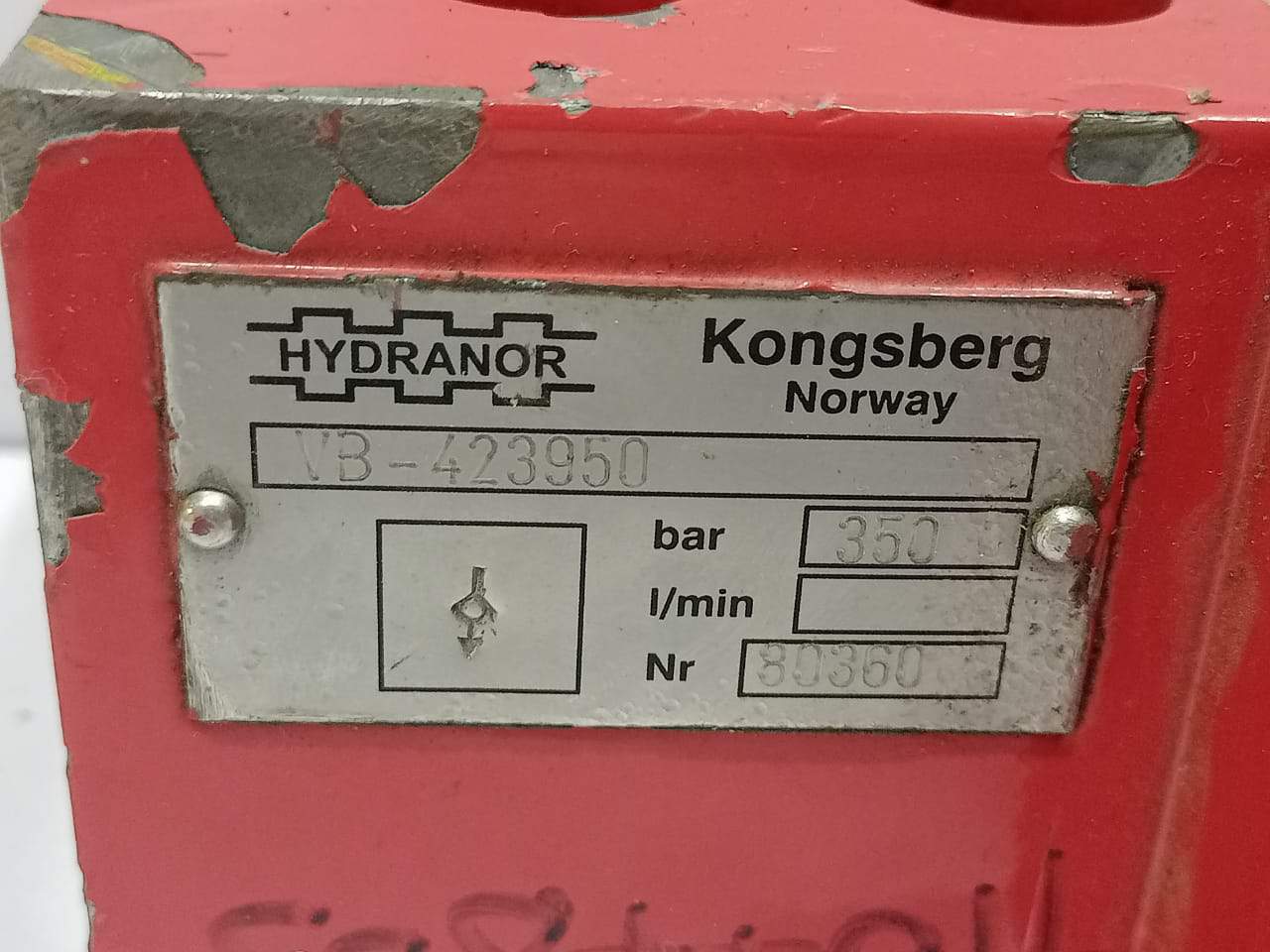 Kongsberg VB-423950 Valve