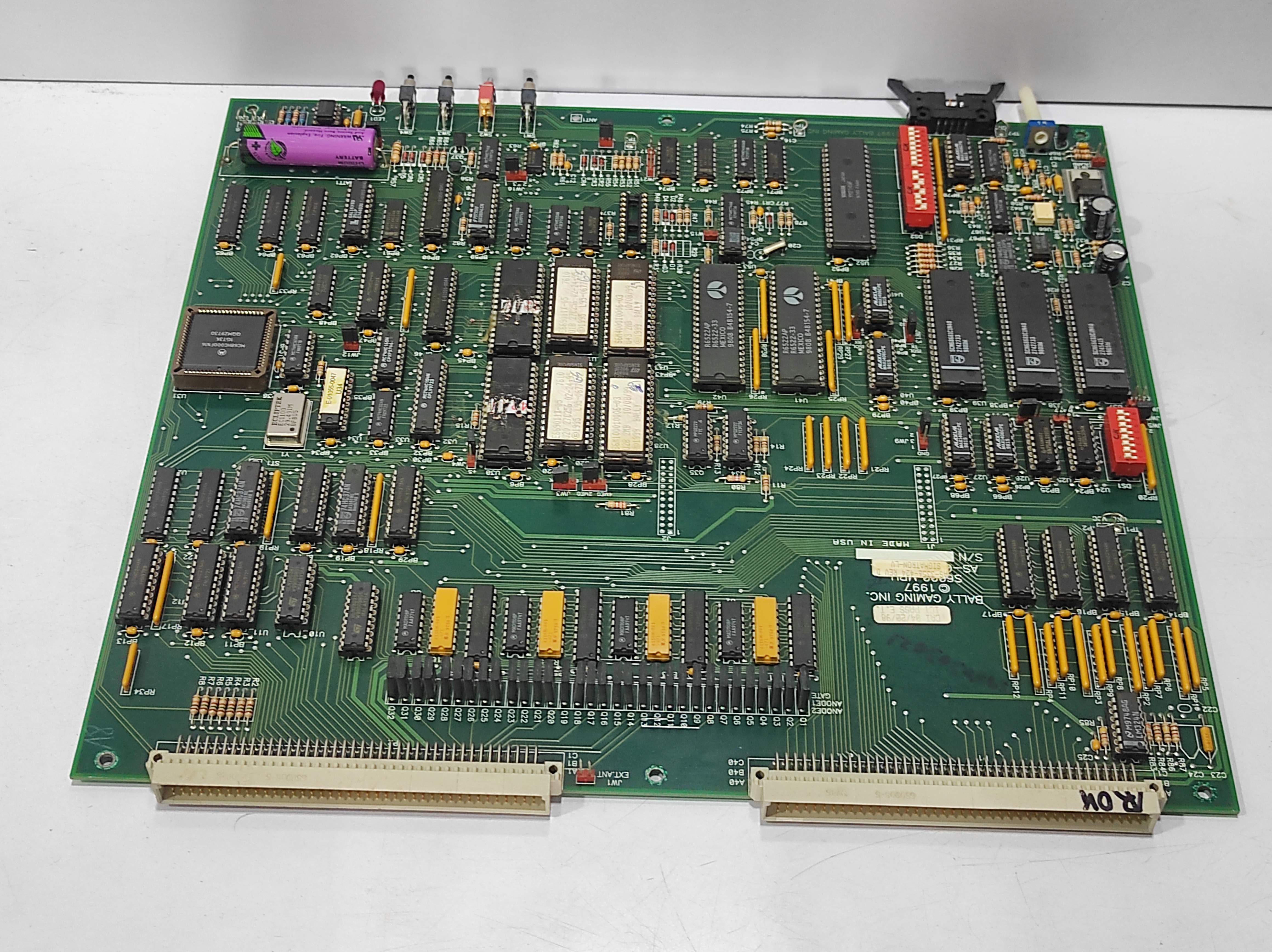 Bally Gaming S6000 MPU AS-3356-424 Rev D PCB