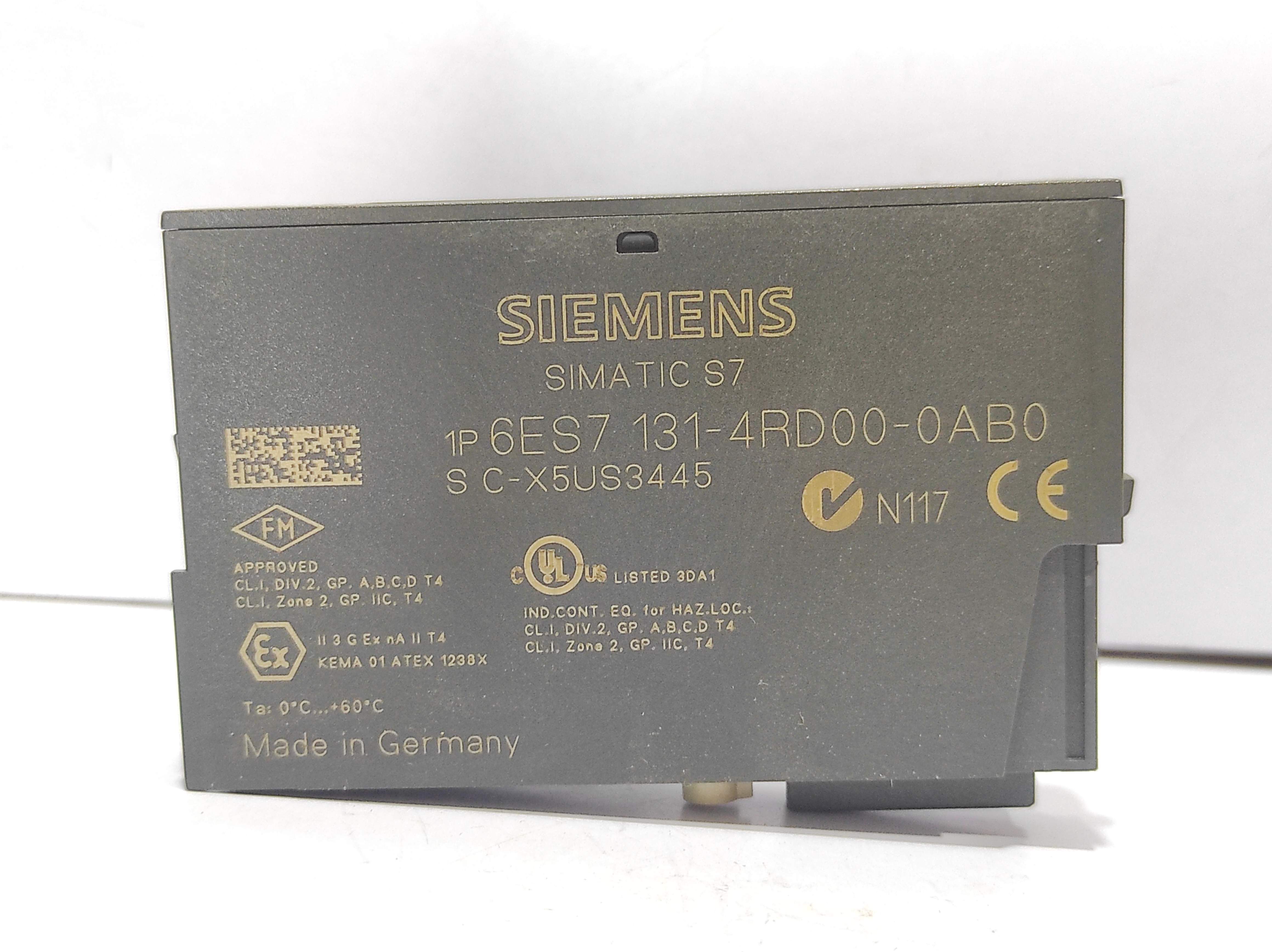 Siemens Simatic S7 6ES7 131-4RD00-0AB0 Digital Input Module