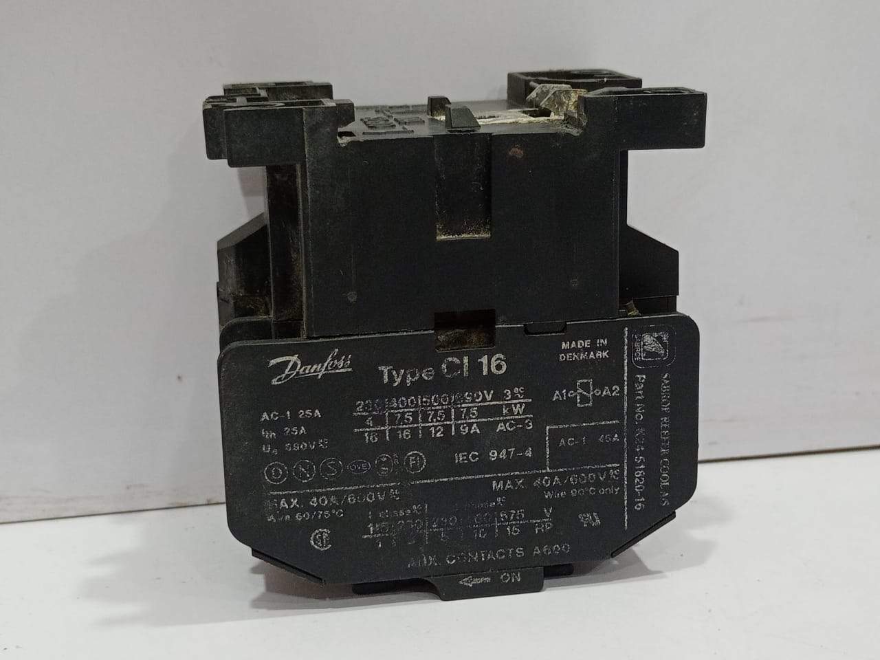 Danfoss CI 16 Contactor 24V 50-60Hz