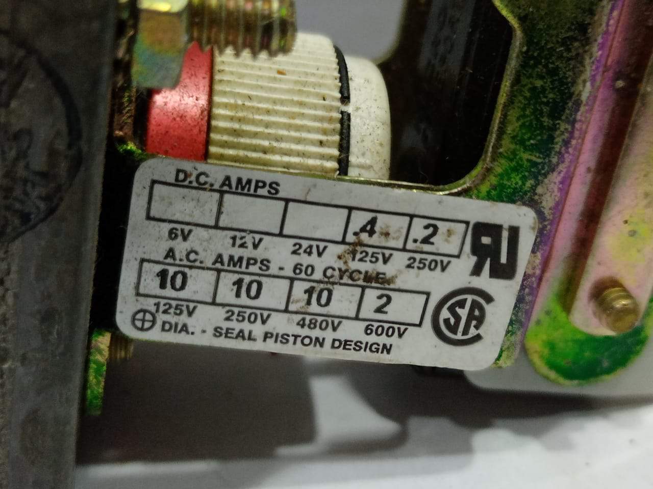 Barksdale E1S-F15-037 Pressure Switch