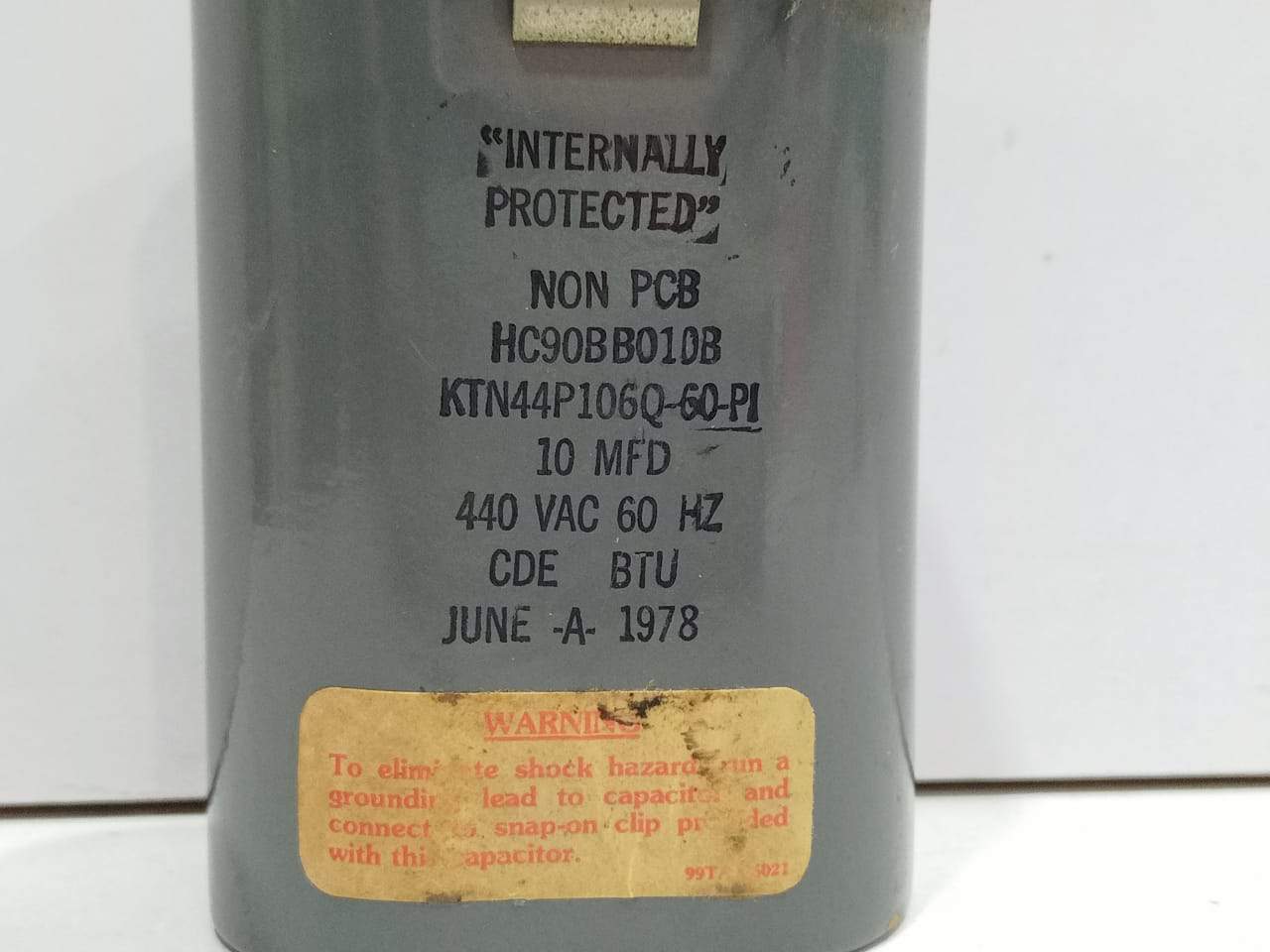 HC90BB01DB Capacitor